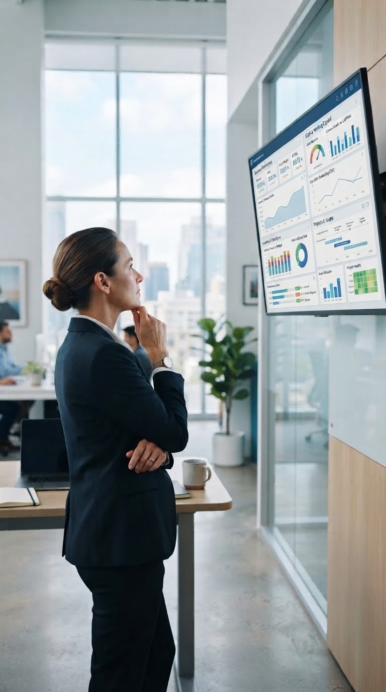 Business management visibility across connected AURTX ERP operations